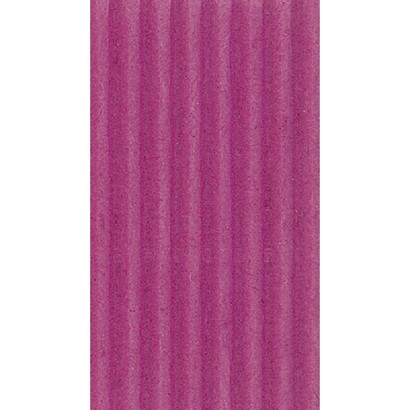 CARTON ONDULÉ,ROULEAU MOYENNE CANNELURE 300G/M2 AU FORMAT 50X70CM - VIOLET - LOT DE 10