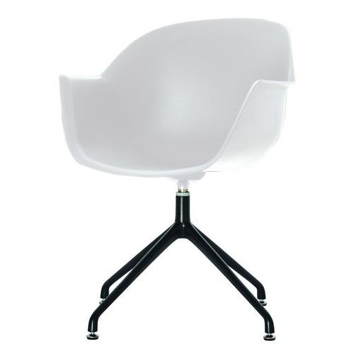 CHAISES MOON PIED NOIR ASSISE BLANCHE - MEET BY PAPERFLOW