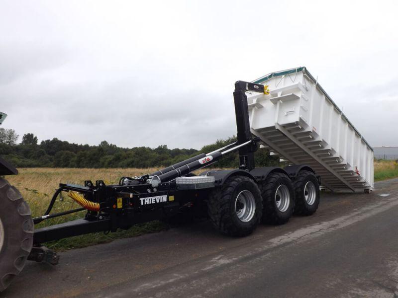 Châssis porte-caisson PC 260 - Thievin - Tridem à bielles - PTAC 32T - Puissance bras 26T_0