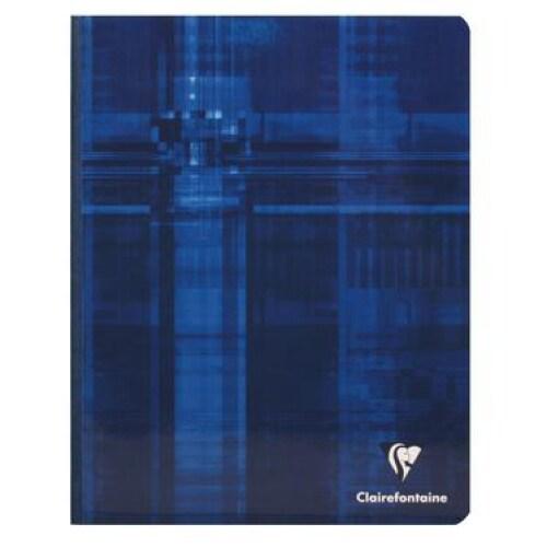 Clairefontaine Lot de 5 Carnet Metric A5+, 192p./96 feuilles 90 g/m² brochure dos toilé, ligné 8mm + marge - 3329680923001_0