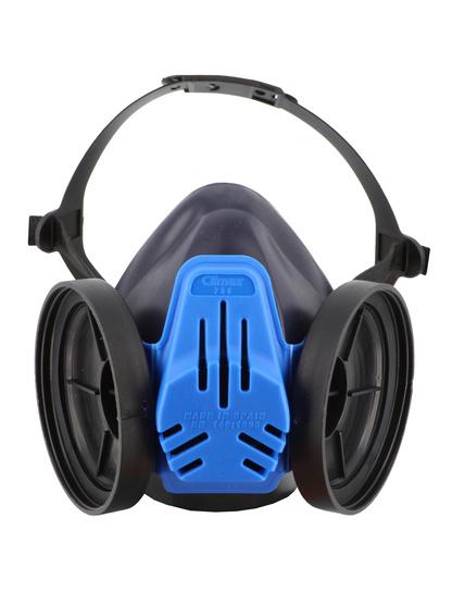Demi-masque respiratoire en silicone - Compatible avec 2 filtres - Fabrication européenne_0