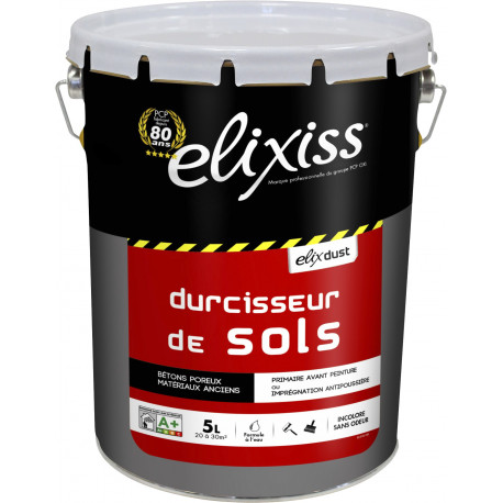 Elixiss elixdust - peinture de sol - primaire durcisseur de sols - traitement permanent anti-poussière._0