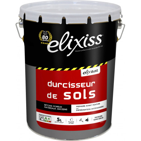 Elixiss Elixdust - Peinture de sol - Primaire durcisseur pour sols poreux et traitement permanent anti-poussière_0