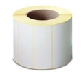 Étiquettes adhésives couchées blanches - adhésif permanent - mandrin ø 76 mm - imprimante transfert thermique_0