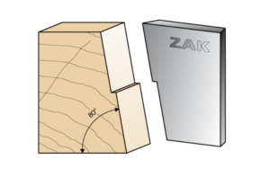 JEU DE 2 FERS ZAK531013 HAUTEUR 50MM