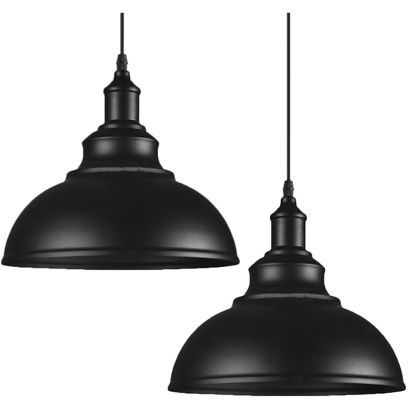 Stoex Lustre Suspension Industrielle Vintage E27 Lampe Plafonniers