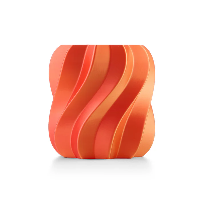 Mot sur initiale en Impression 3D - Soie or rouge_0