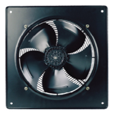Moto-ventilateur axial - support carré - hélice 300mm - 230V - 50Hz_0