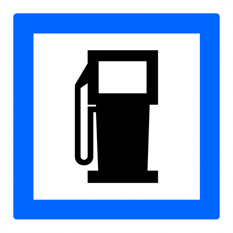 Panneau poste de distribution de carburant CE15A - 7j/7 24h/24 - WP Signalisation_0