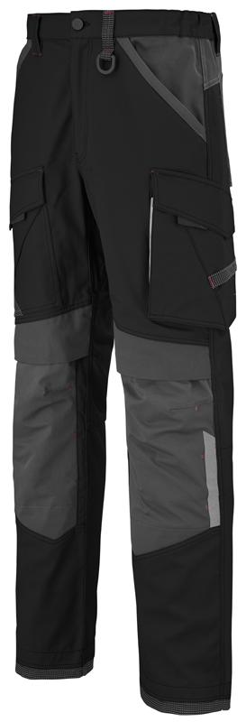 PANTALON DE TRAVAIL HOMME RULER.L3 NOIR/CHARCOAL T4-XL - LAFONT - LA-1ATT3-6-4058-4