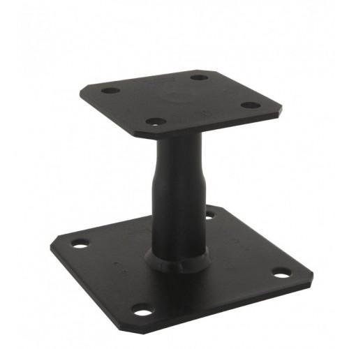 Platine reglable poteau best sale