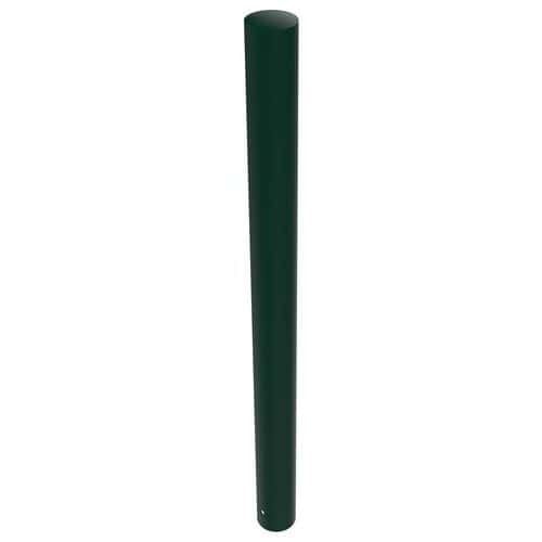POTELET URBIN TÊTE BOMBÉE MÉTAL HTR 1 M Ø 90 MM MOUSSE 6005 - BUTON DESIGN