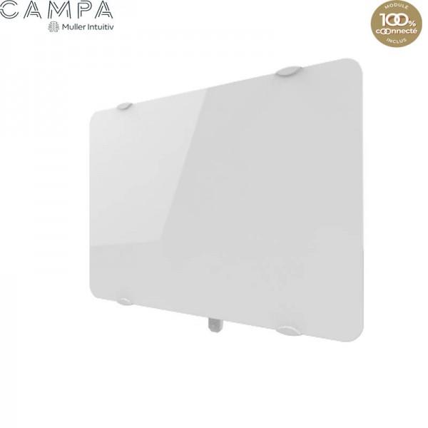 RADIATEUR ÉLECTRIQUE HORIZONTAL CAMPAVER ULTIME LYS BLANC 2000W CMUC20HBCCB