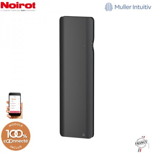 RADIATEUR FONTE NOIROT DOOK 1000W VERTICAL GRIS ANTHRACITE CONNECTÉ NEN3373TCHS