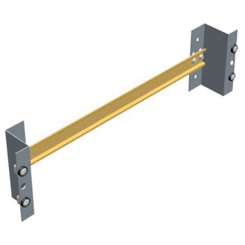 RAIL DIN 35MM X 36 CM POUR MONTAGE EN BAIE 19'' SUPPORT 3U - CUC