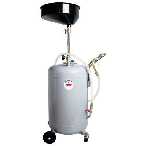 RECUPERATEUR HUILEPAR GRAVITE 80L VIDANGE PNE PNEUMATIQUE