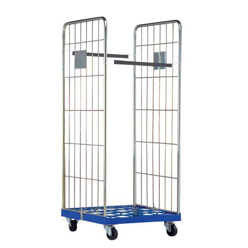 ROLL CONTENEUR BASE PLASTIQUE H.1800 - ITALIANA CONTENITORI