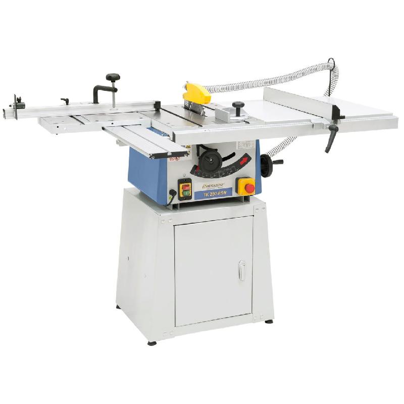 Scie circulaire sur table Bernardo TK 200 RSN - compacte et polyvalente avec table coulissante et socle fermé_0