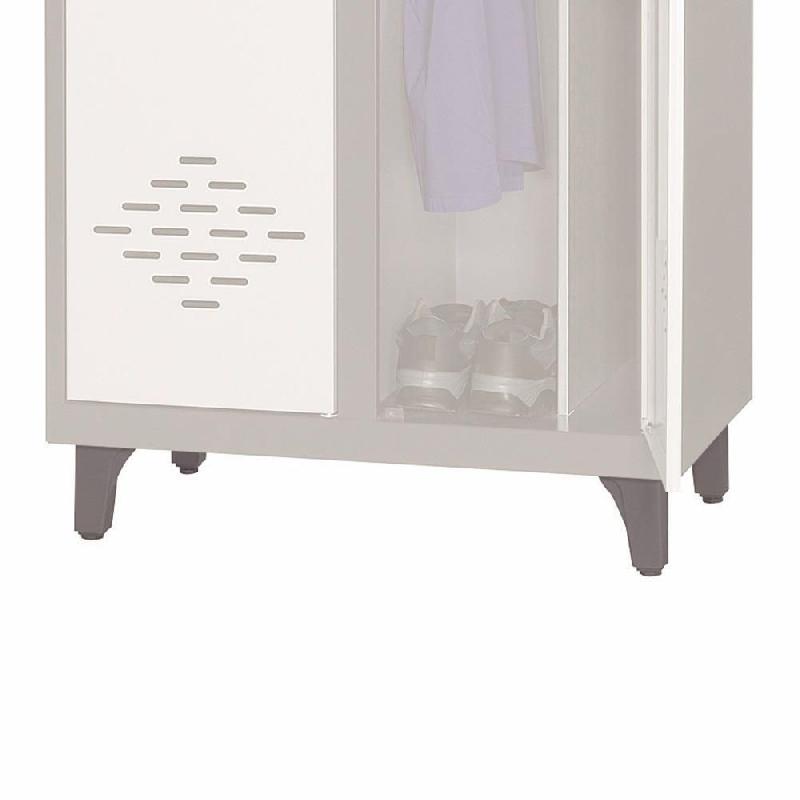 SOCLE - 4 PIEDS POUR VESTIAIRE MONOBLOC - AVANTAGE