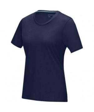 T-SHIRT AZURITE BIO GOTS MANCHES COURTES FEMME BLEU MARINE - GOODIES ÉCOLOGIQUES