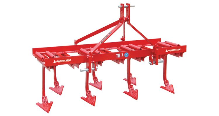 Tm-tmp P - Cultivateur agricole Angeloni - Dents en acier trempé - Poids 170 à 570 kg_0