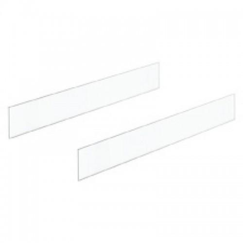 TOPSIDE EN VERRE TRANSPARENT - HAUTEUR 176 MM-620MM HETTICH