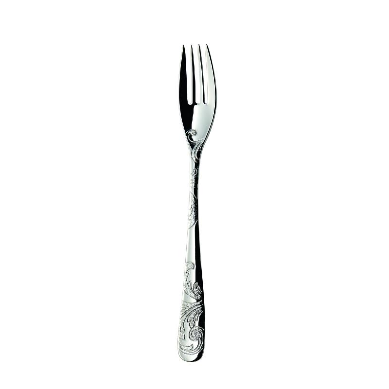 FOURCHETTE À DESSERT INOX 18/10 17,7X1,58 CM AQUATIC COUTURE DEGRENNE