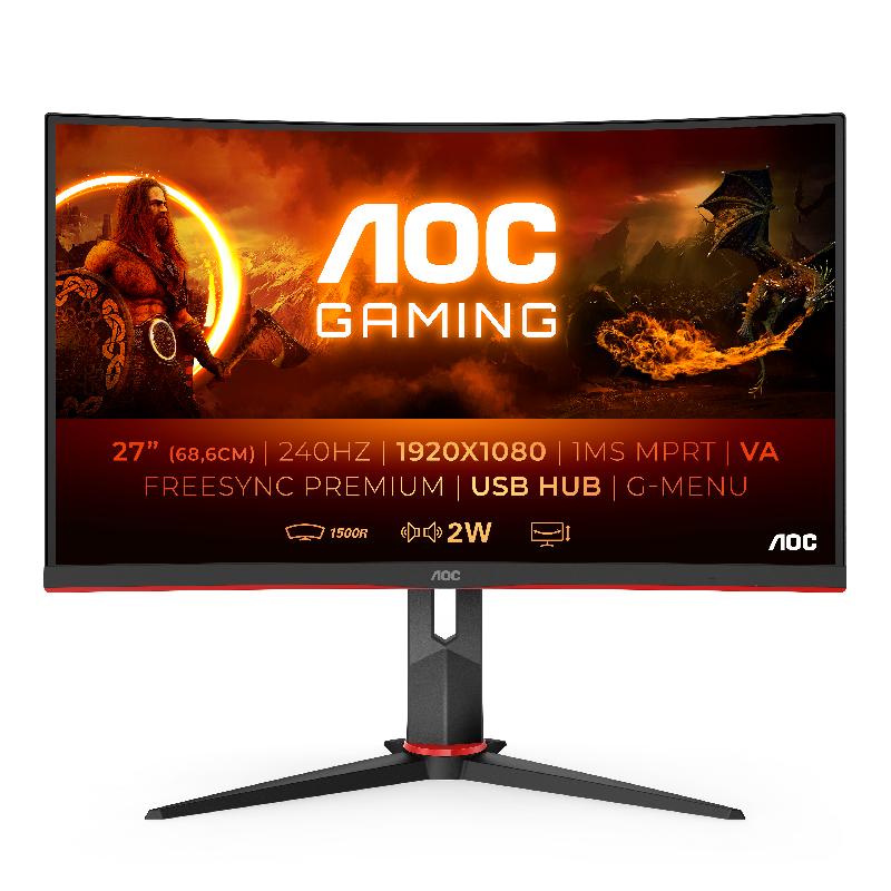 AOC G2 C27G2ZU/BK écran plat de PC 68,6 cm (27