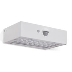 Applique murale Solaire 350 Lm 3W Blanche Eclairage d'extérieur ASLO - blanc 5604612741730_0