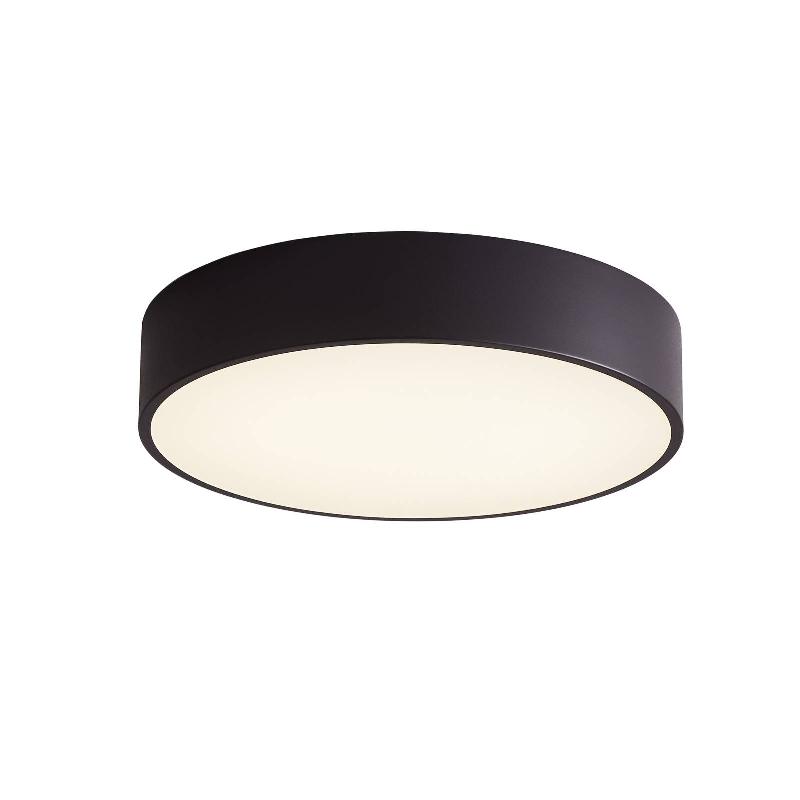 ARCCHIO PLAFONNIER LED NOABELLE, Ø 40 CM, NOIR, MÉTAL