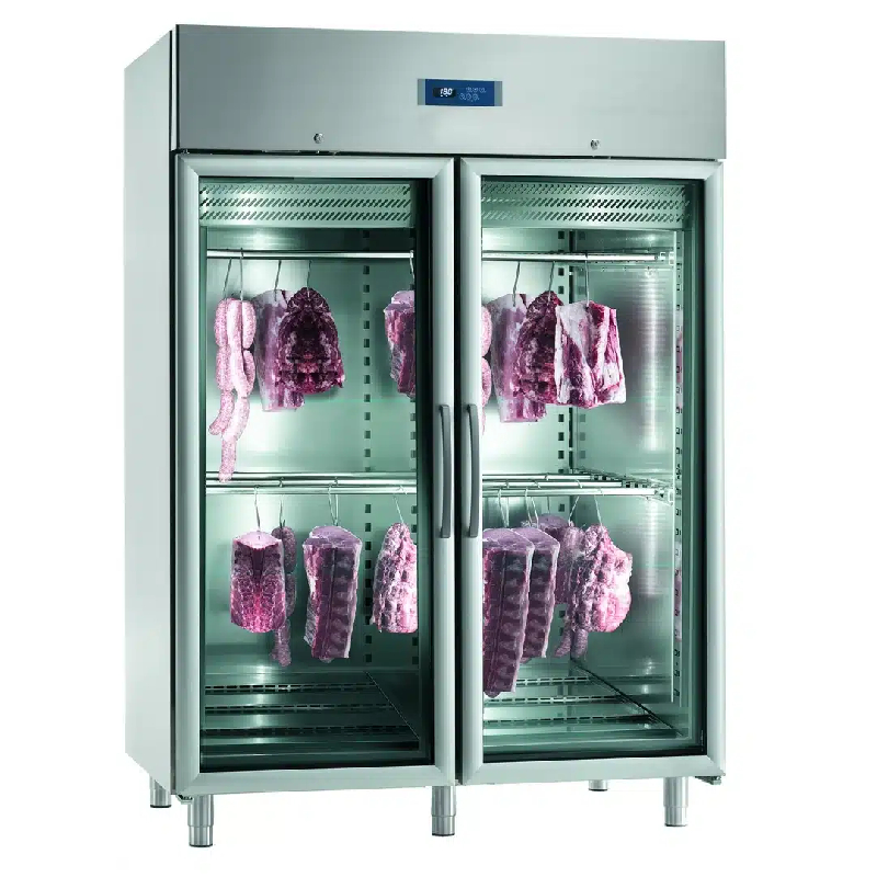 Armoire de maturation pour viande 2 portes (Type de porte: Vitrée Réf - VIANDE2PV-12)_0