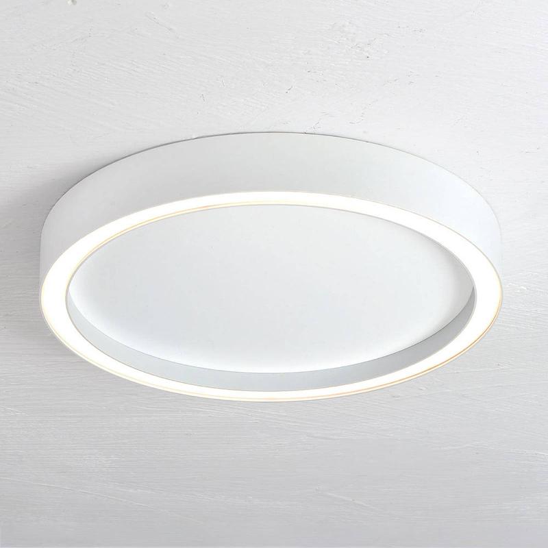 PLAFONNIER LED BOPP AURA Ø 40CM BLANC/BLANC