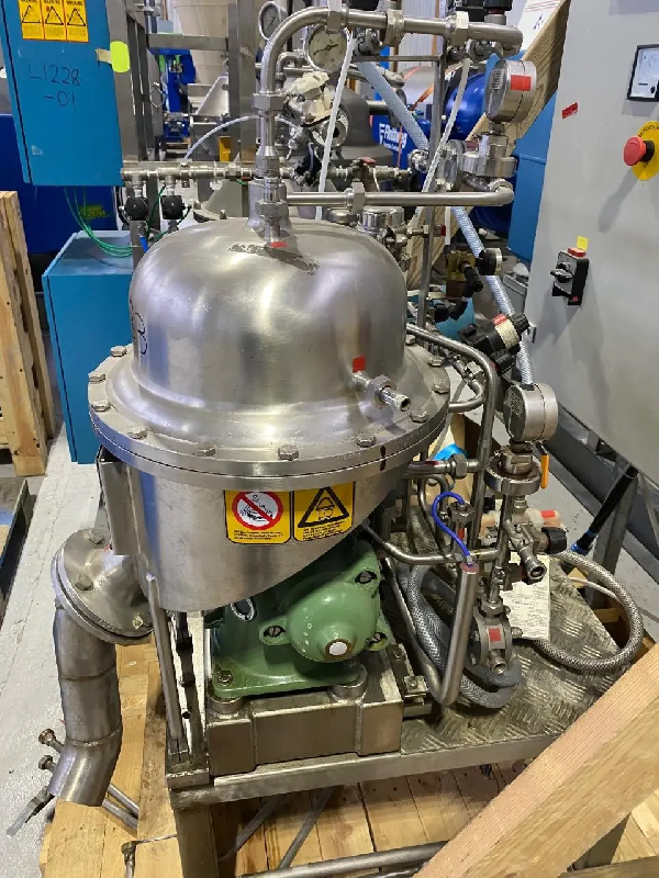 Centrifugeuse à plateau en acier inoxydable westfalia csa1-06-475 d'occasion_0