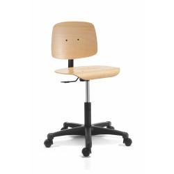 Chaise technique en bois - Sokoa - pour professions techniques_0