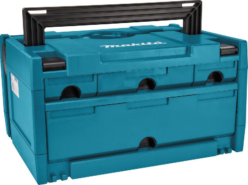 Coffret de transport Makstor - 2+1+1 tiroirs - MAKITA - P-84311 - 838466 - robuste et empilable pour plomberie sanitaire_0