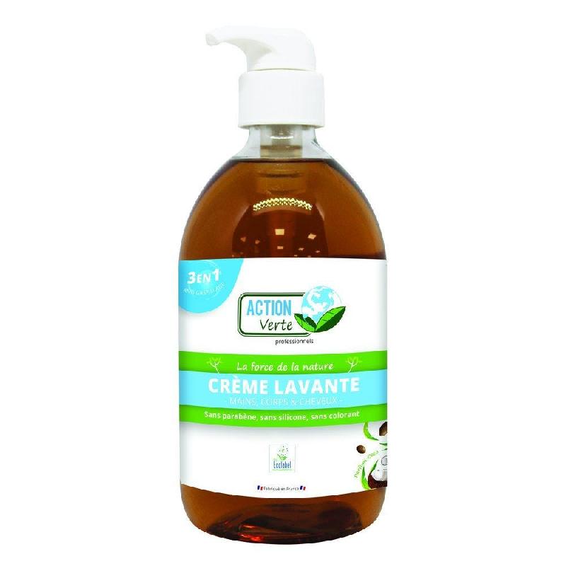 Crème savon mains Action verte 0,5L_0