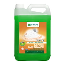 DÉTERGENT SURPUISSANT LE VRAI - PARFUM PIN DES LANDES - BIDON DE 5L.