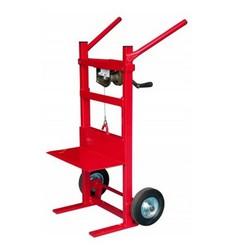 Gerbeur manuel 150kg - Diable élévateur de fabrication française avec treuil auto-freiné_0