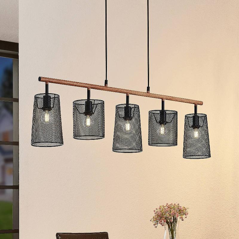 LINDBY BITANA SUSPENSION À 5 LAMPES
