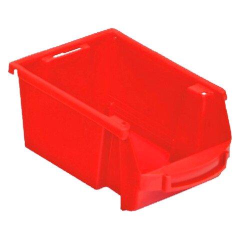 LOT DE 24 - BACS À BEC ÉCONOMIQUES VISO ROUGE - 1 LITRE