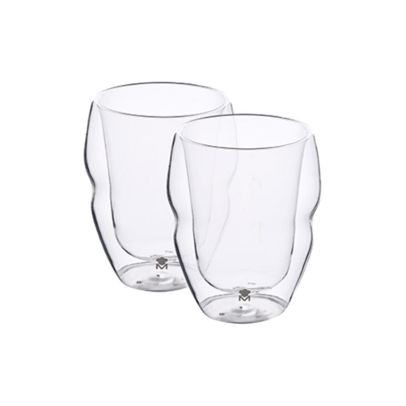 Masterpro Mixology - Lot de 2 verres en borosilicate 380 ml - transparent verre Q5211_0