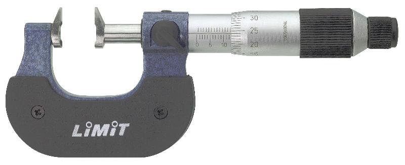 MICROMÈTRE EXTÉRIEUR - DISTANCE DENTS D'ENGRENAGE LIMIT MICROUND25