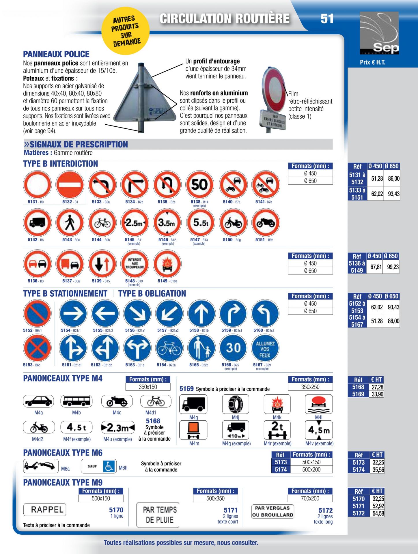 Panneau de signalisation - circulation routière - catégorie signalisation_0