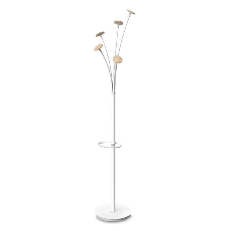 PORTEMANTEAU ALBA FESTIVAL 5 PATERES - BLANC BOIS
