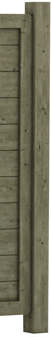 POTEAUX CARRÉ DE 2 M POUR CACHE CONTENEURS MIMIZAN L 178 CM