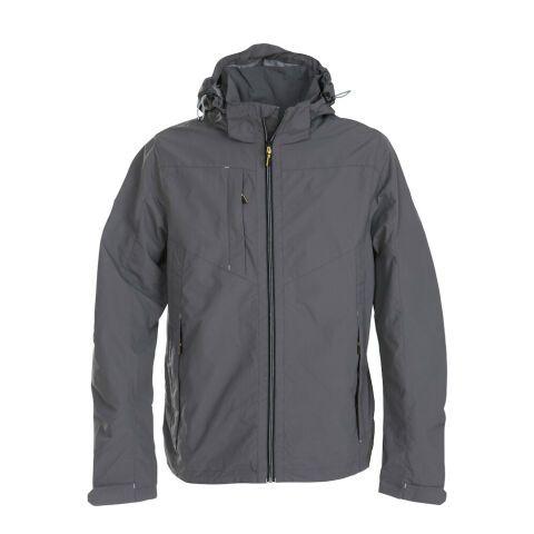 PRINTER FLAT TRACK COUPE-VENT HOMMES GRIS ACIER - TAILLE S