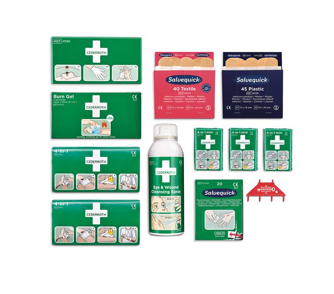 RECHARGE POUR LA STATION 1ERS SECOURS CEDERROTH