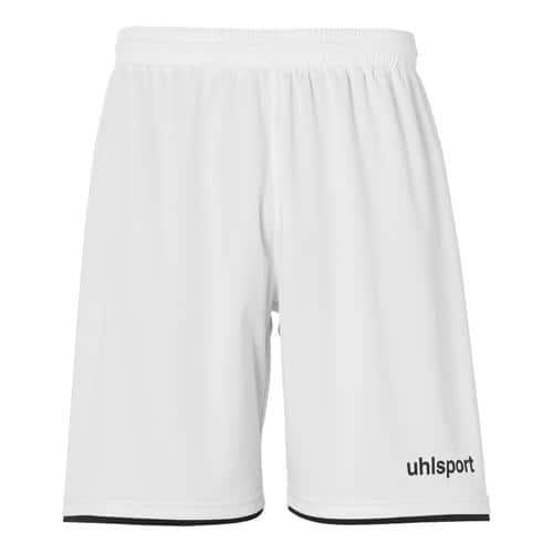 SHORT CLUB - UHLSPORT - BLANC/NOIR