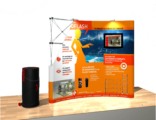 Stand pliable expoflash multimedia_0