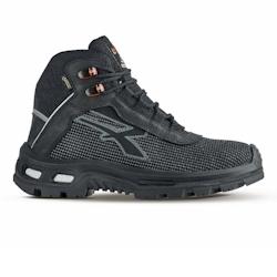 U-Power - Chaussures de sécurité hautes en goretex anti abrasion DOMINATION - Environnements exigeants - RS S3 WR HI HRO SRC CI Noir Taille 40 - 40_0